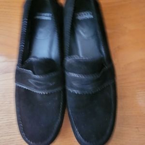 Stewart Weitzman suede loafers